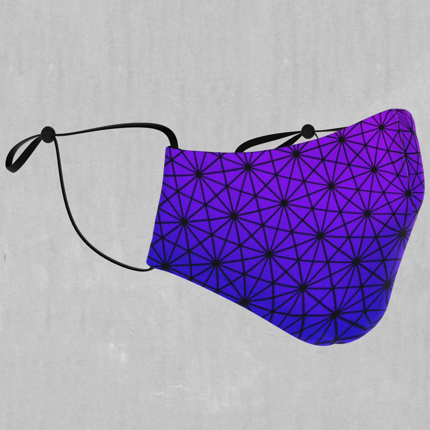 Star Net (Ultraviolet) Face Mask - Azimuth Clothing
