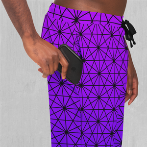 Star Net (Ultraviolet) Joggers