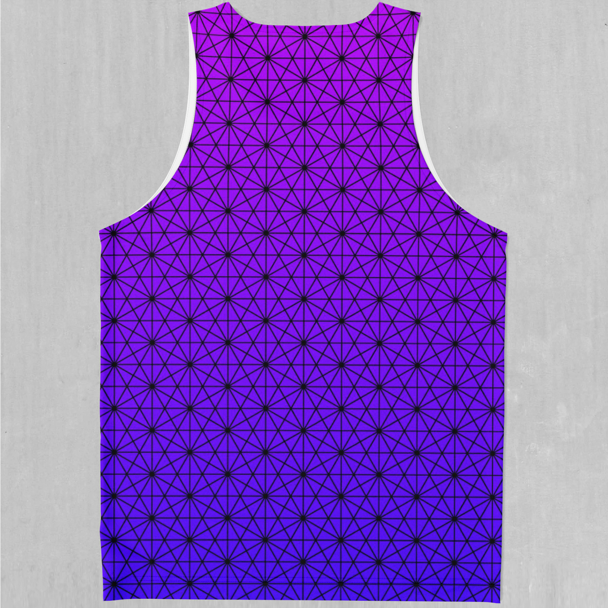 Star Net (Ultraviolet) Men's Tank Top - Azimuth Clothing