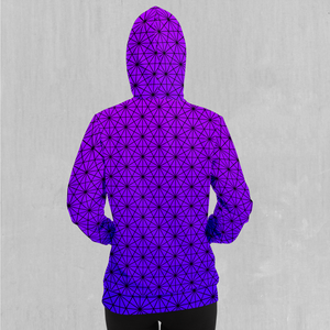 Star Net (Ultraviolet) Hoodie - Azimuth Clothing