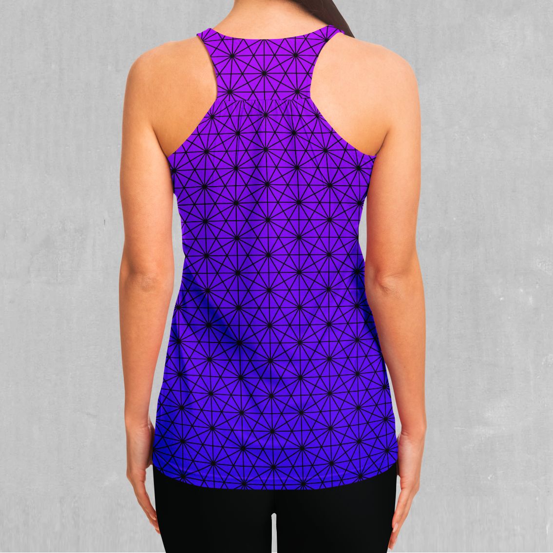 Star Net (Ultraviolet) Women's Tank Top