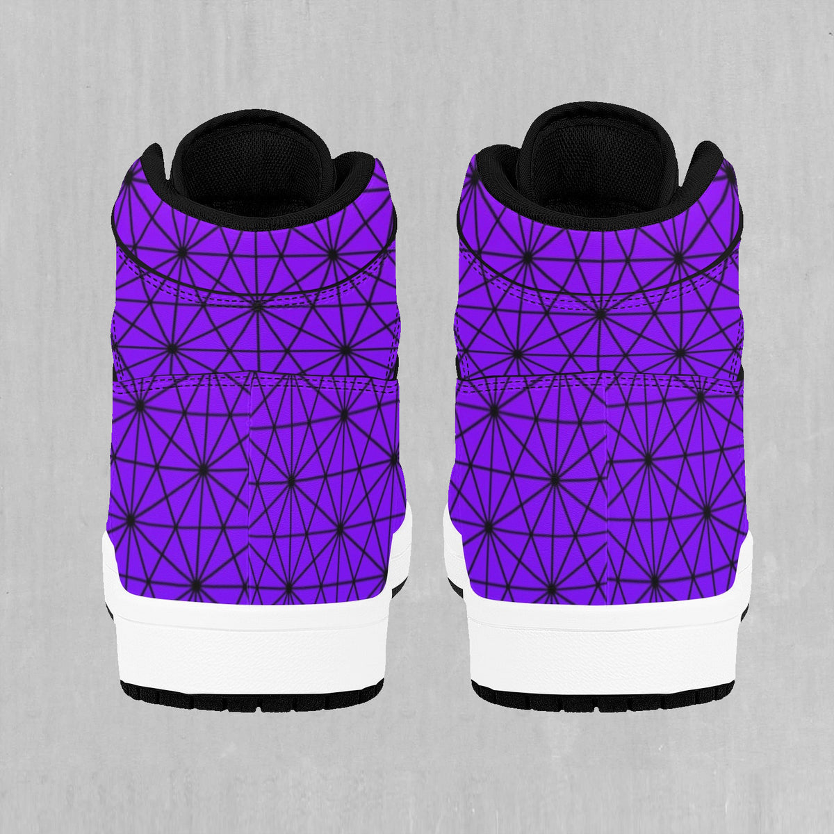 Star Net (Ultraviolet) High Top Sneakers
