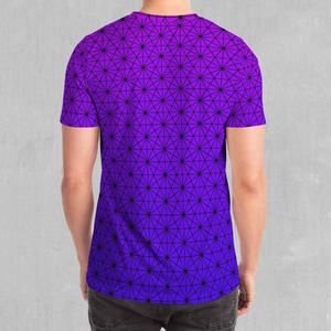 Star Net (Ultraviolet) Tee - Azimuth Clothing