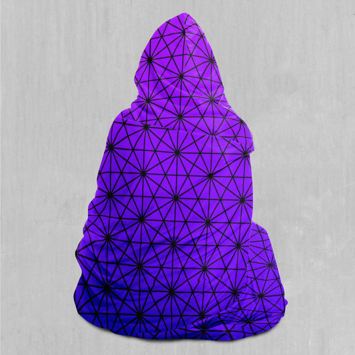 Star Net (Ultraviolet) Hooded Blanket