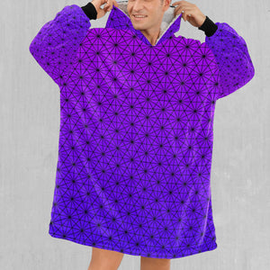 Star Net (Ultraviolet) Blanket Hoodie