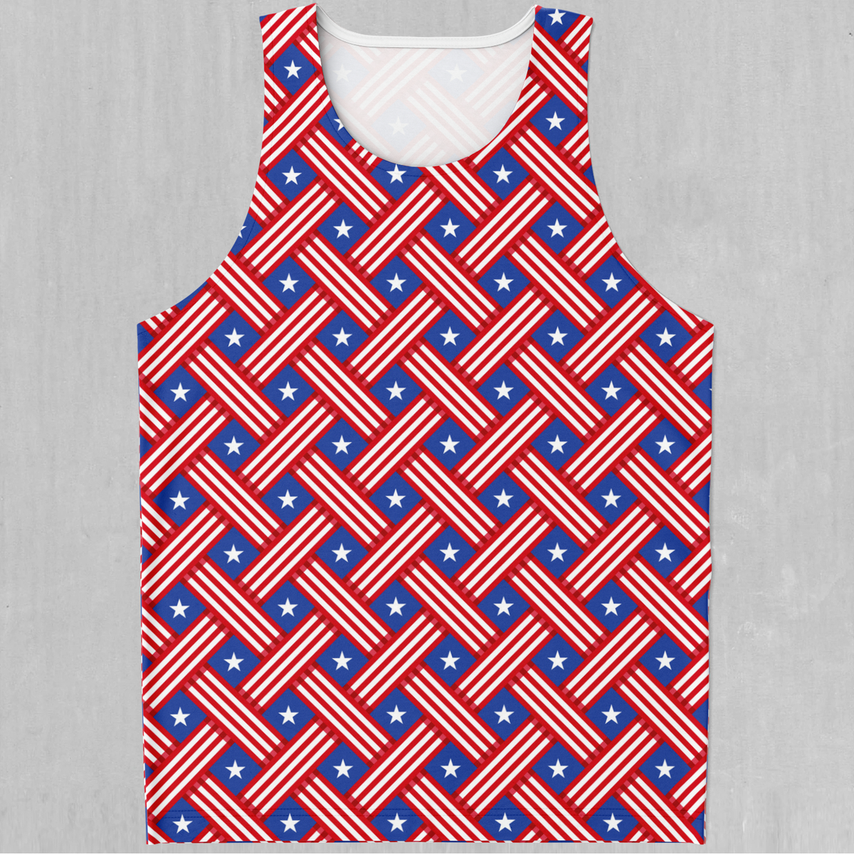 Stars and Stripes Men's Tank Top