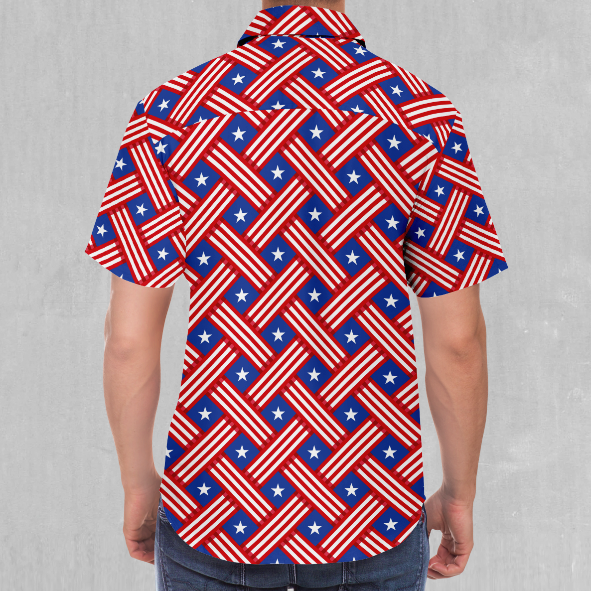 Stars and Stripes Button Down Shirt