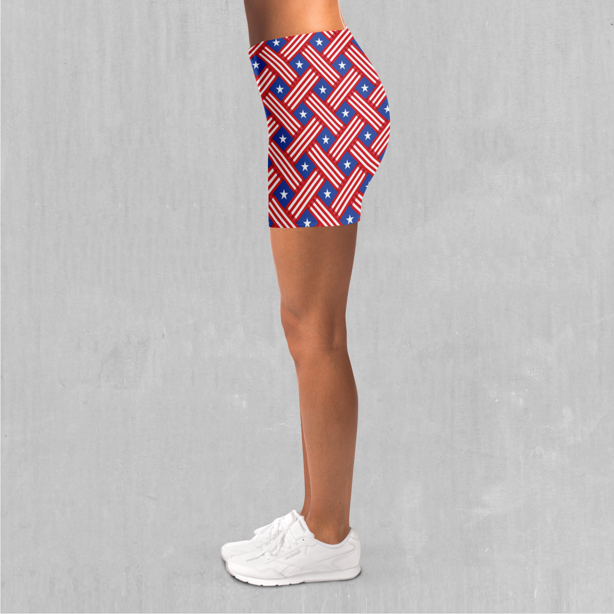 Stars and Stripes Yoga Shorts