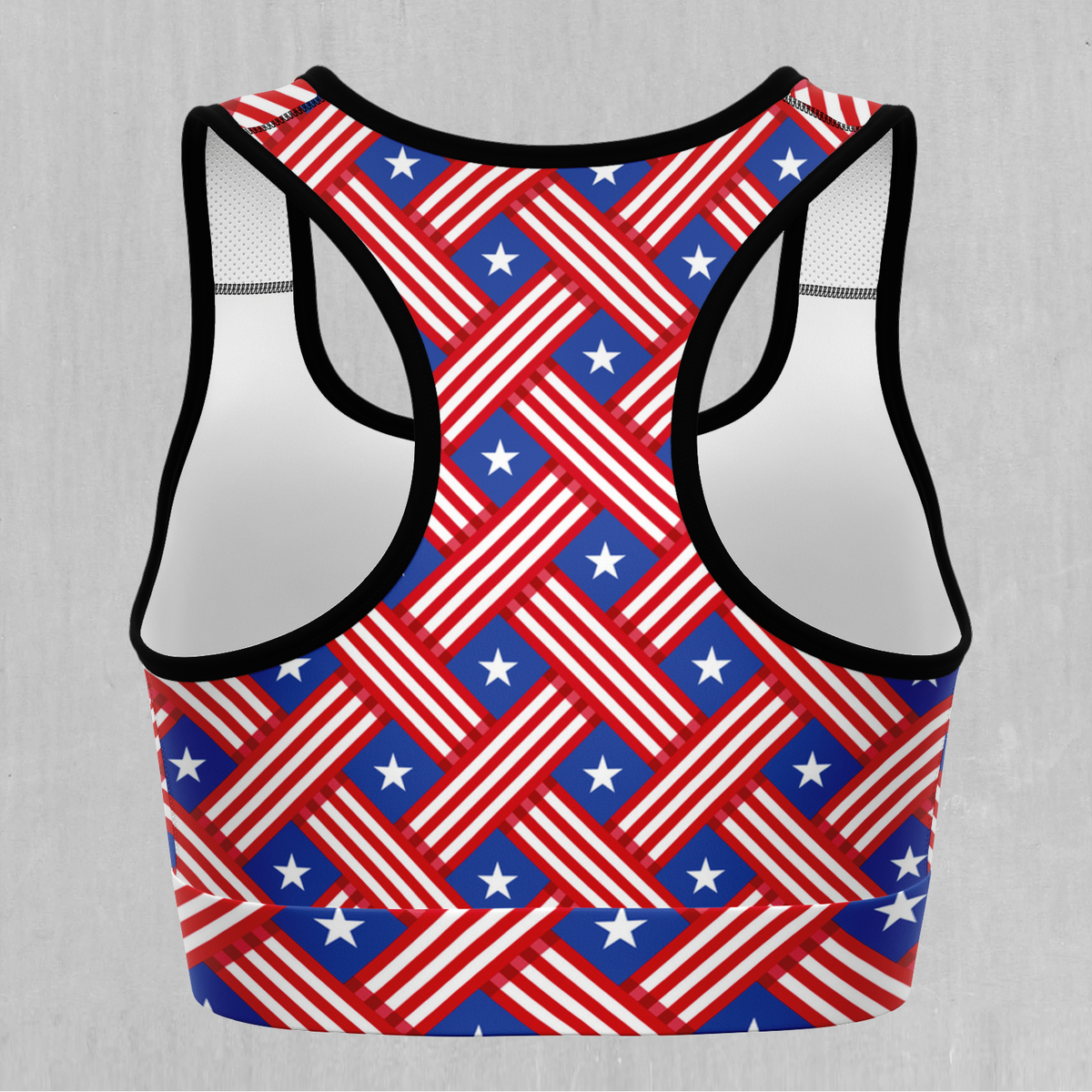 Stars and Stripes Sports Bra