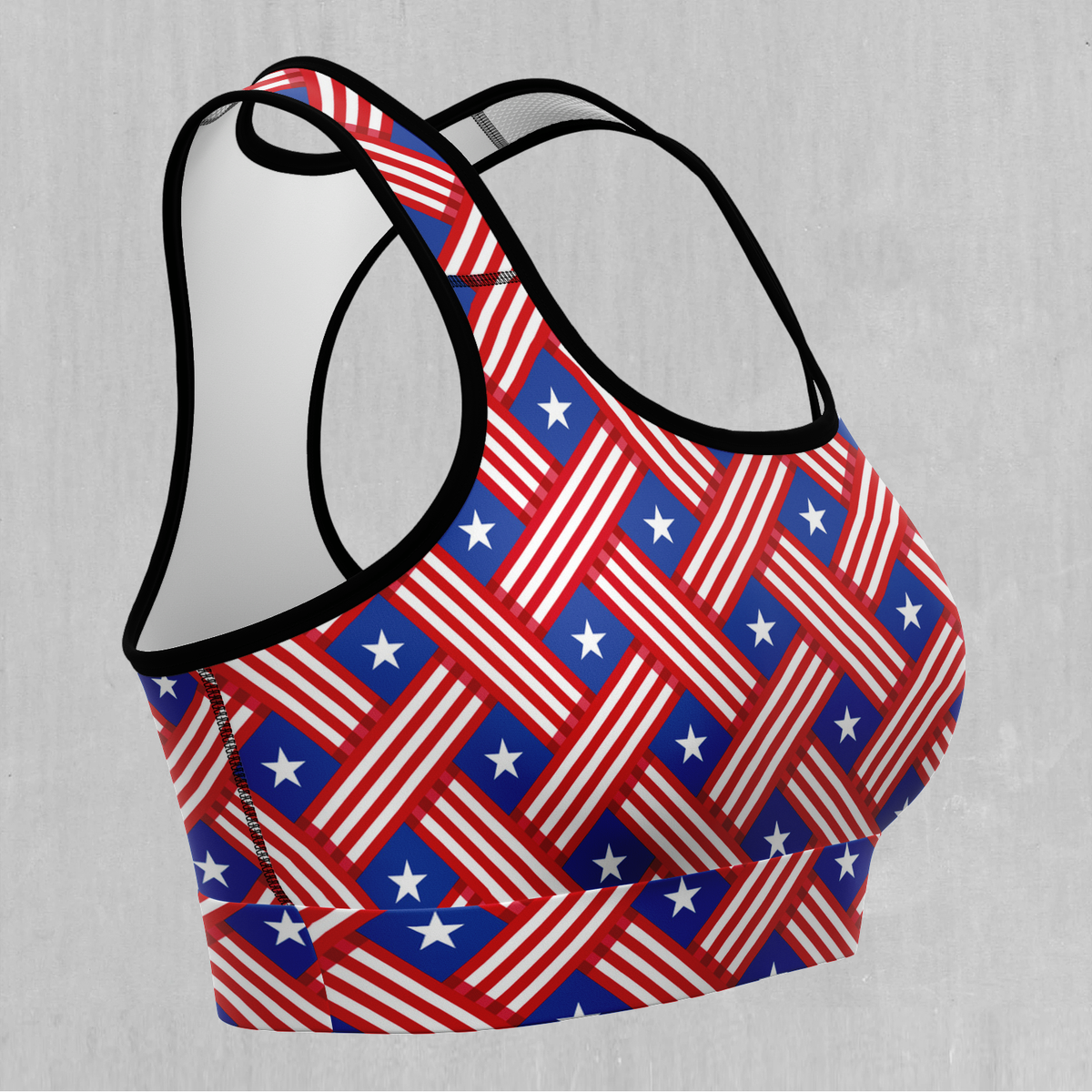 Stars and Stripes Sports Bra