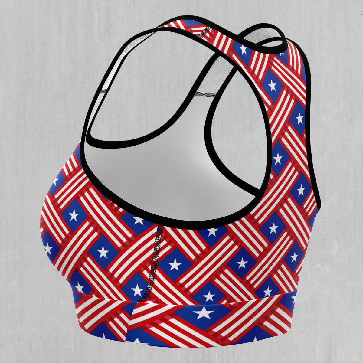 Stars and Stripes Sports Bra