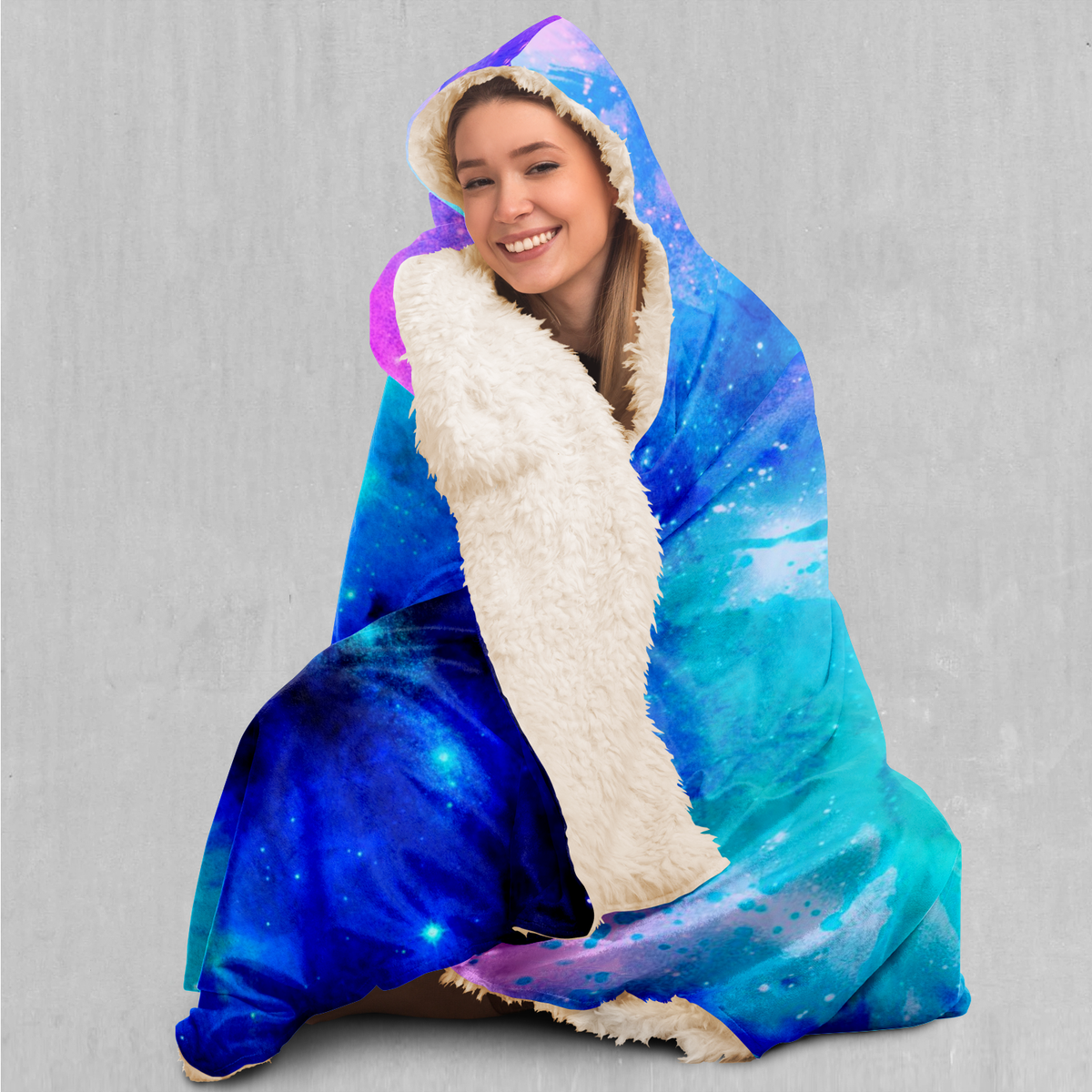 Stellar Skies Hooded Blanket