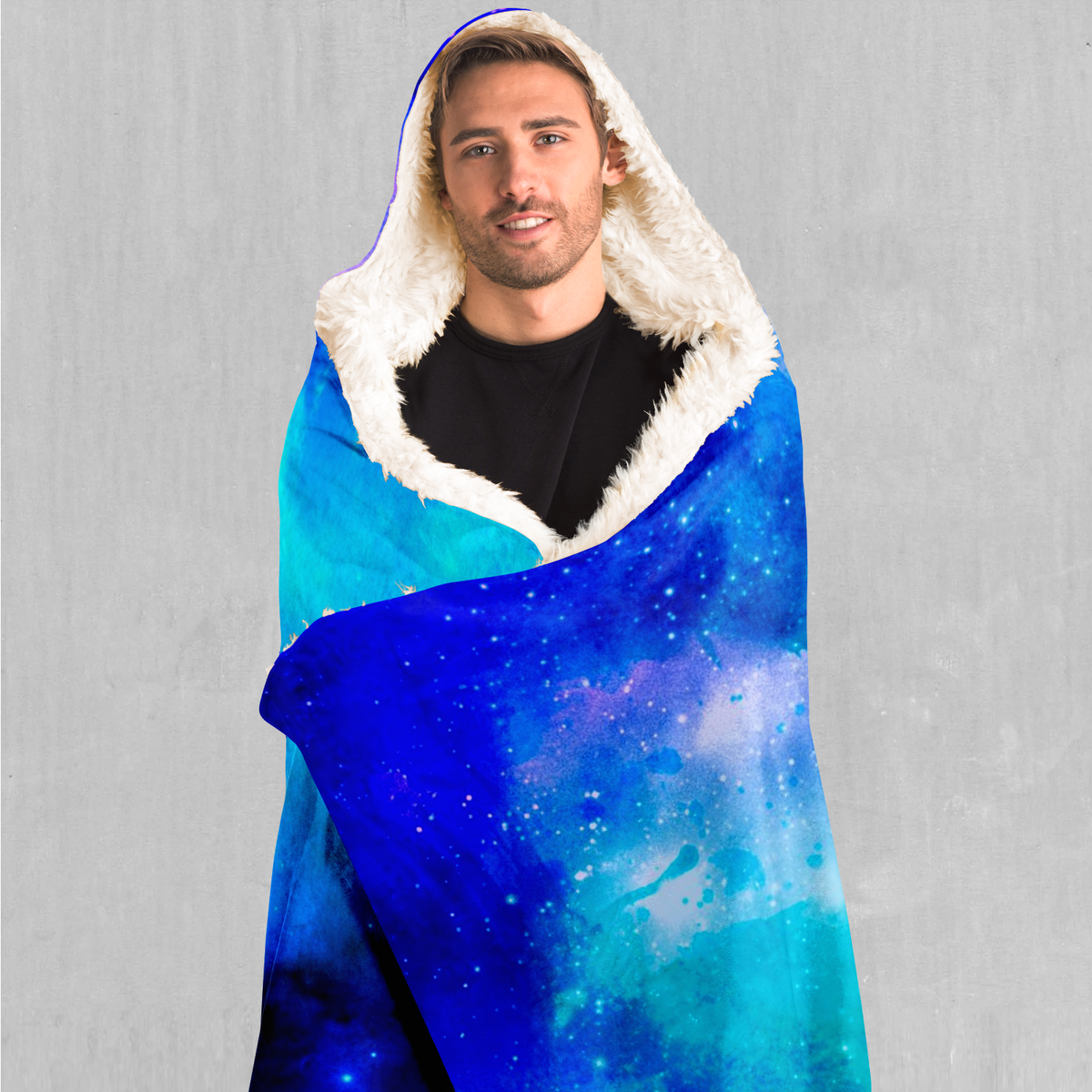Stellar Skies Hooded Blanket