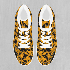 Stinger Yellow Camo High Top Sneakers