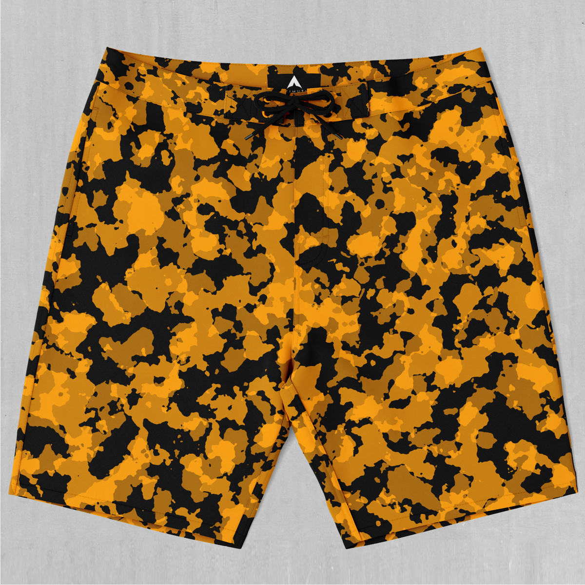 Stinger Yellow Camo Board Shorts
