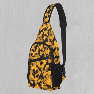 Stinger Yellow Camo Sling Bag