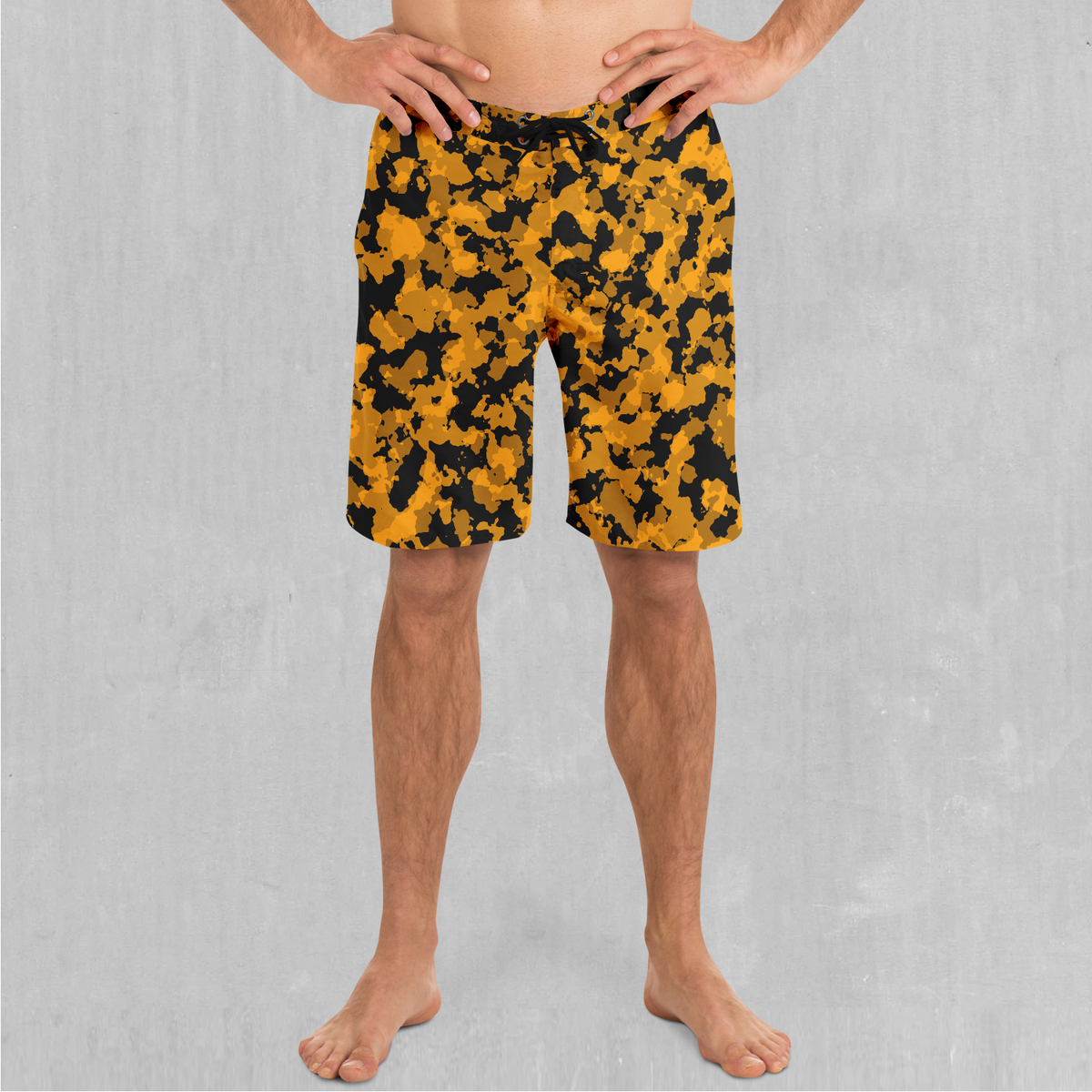 Stinger Yellow Camo Board Shorts
