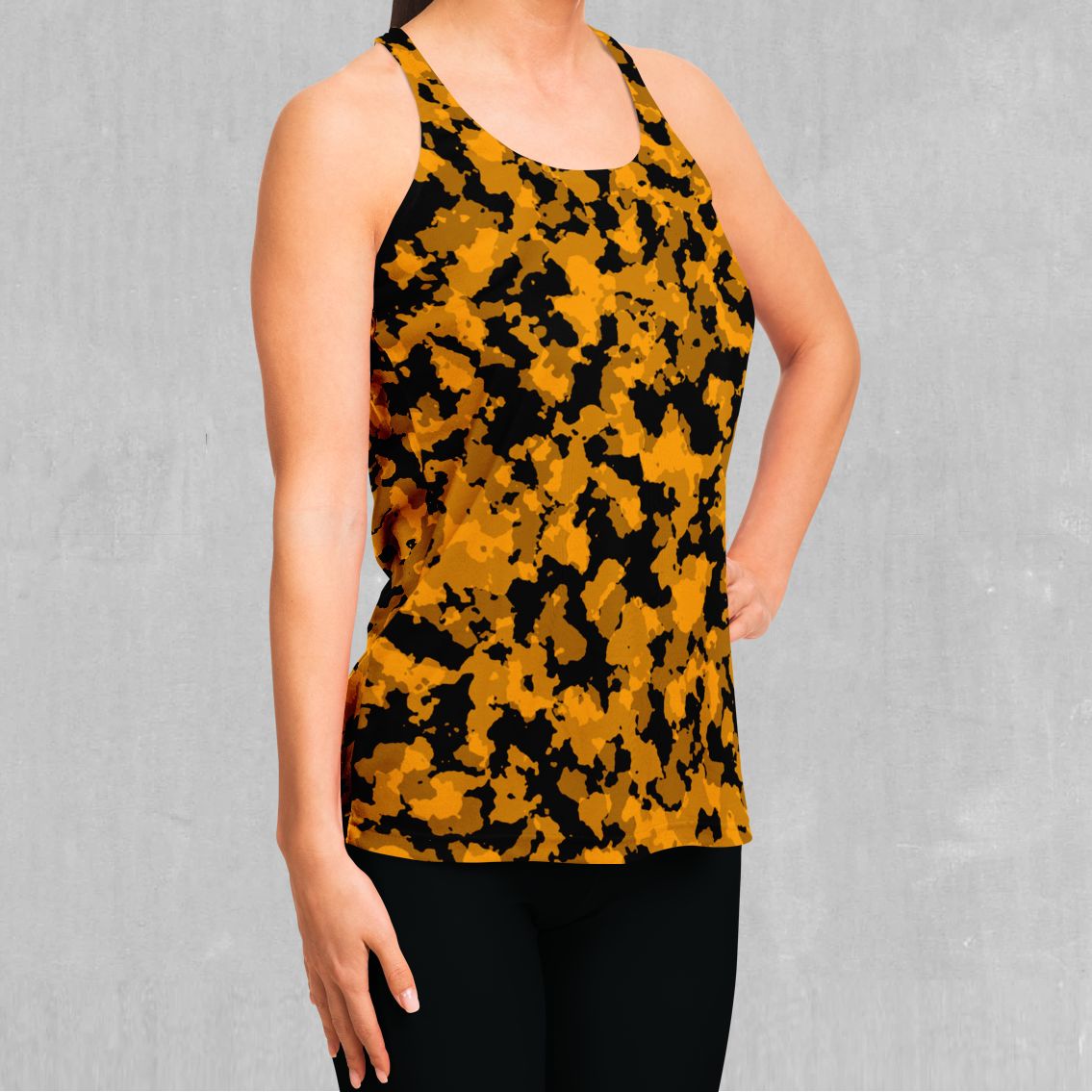 Stinger Yellow Camo Women's Tank Top