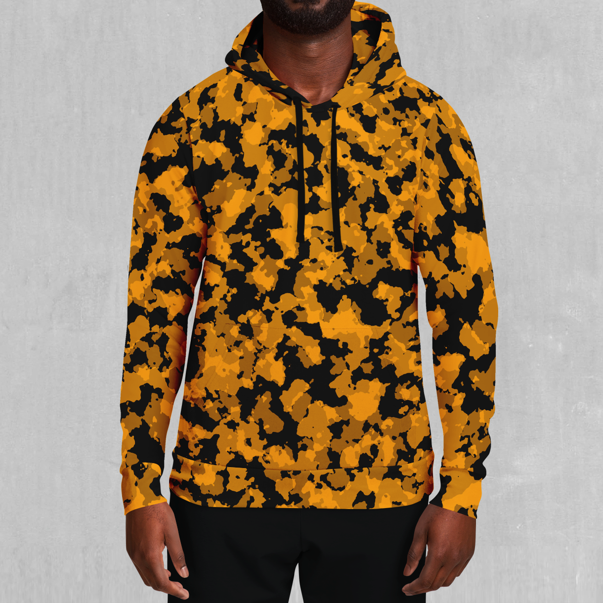 Yellow camo deals hoodie