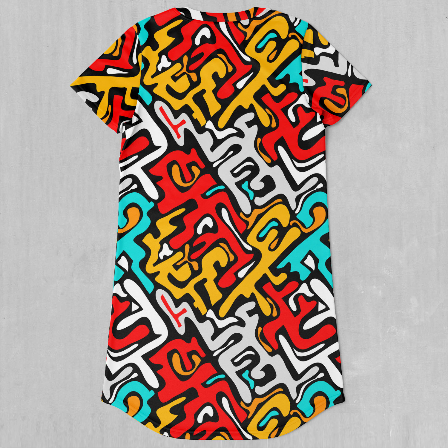graffiti t shirt dress Graffiti T-shirt Dress