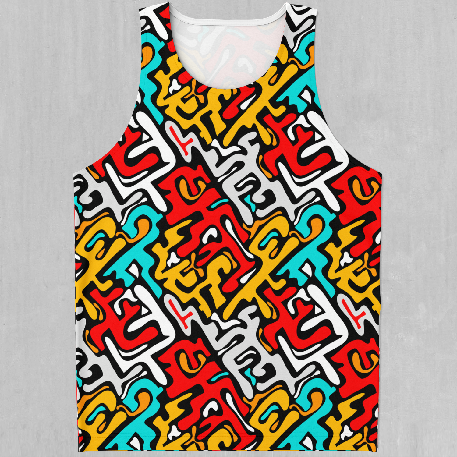 Street Graffiti Men's Tank Top