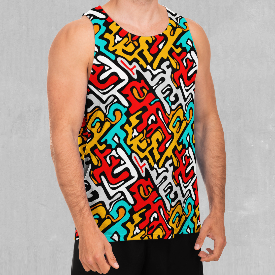 Street Graffiti Men's Tank Top