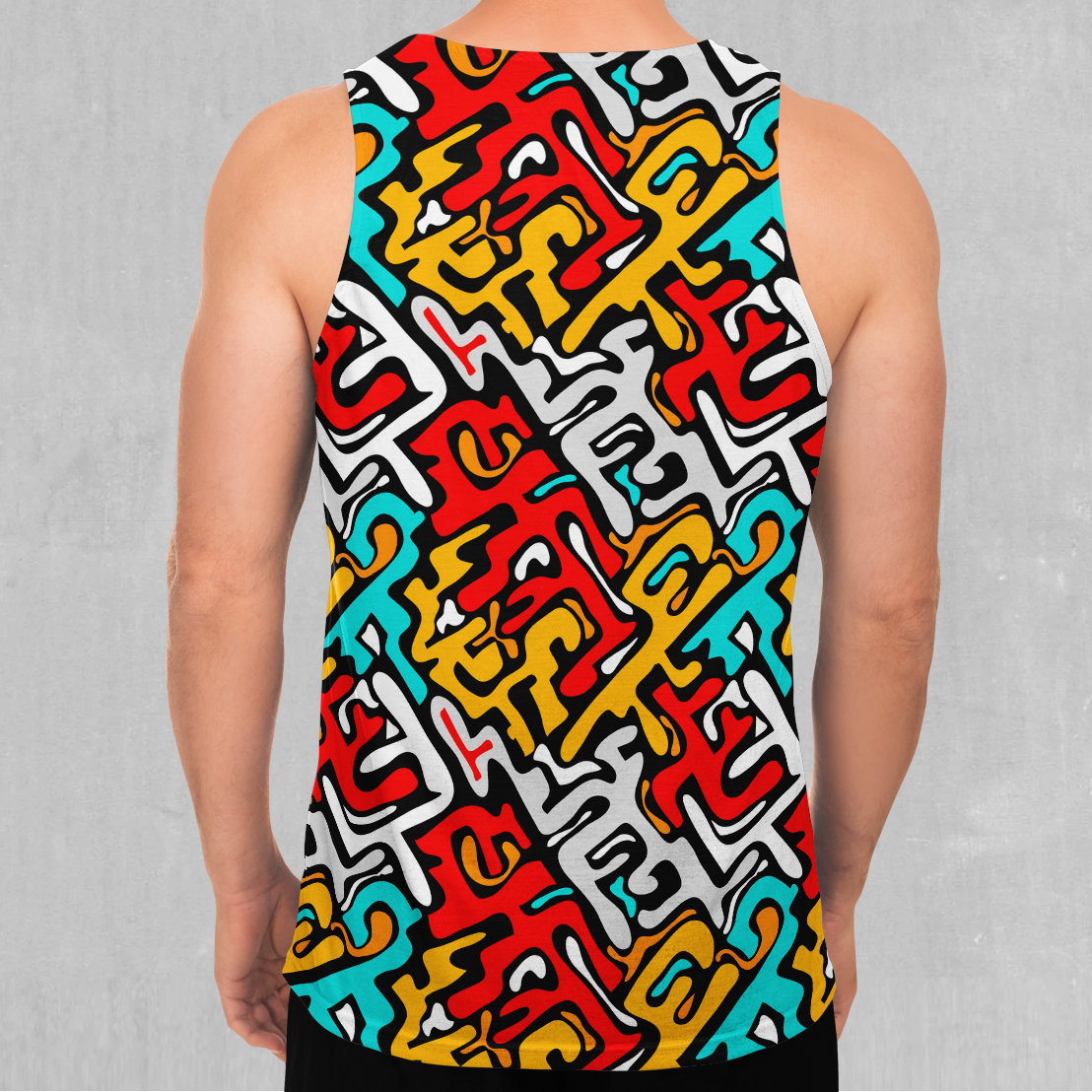 Street Graffiti Men's Tank Top