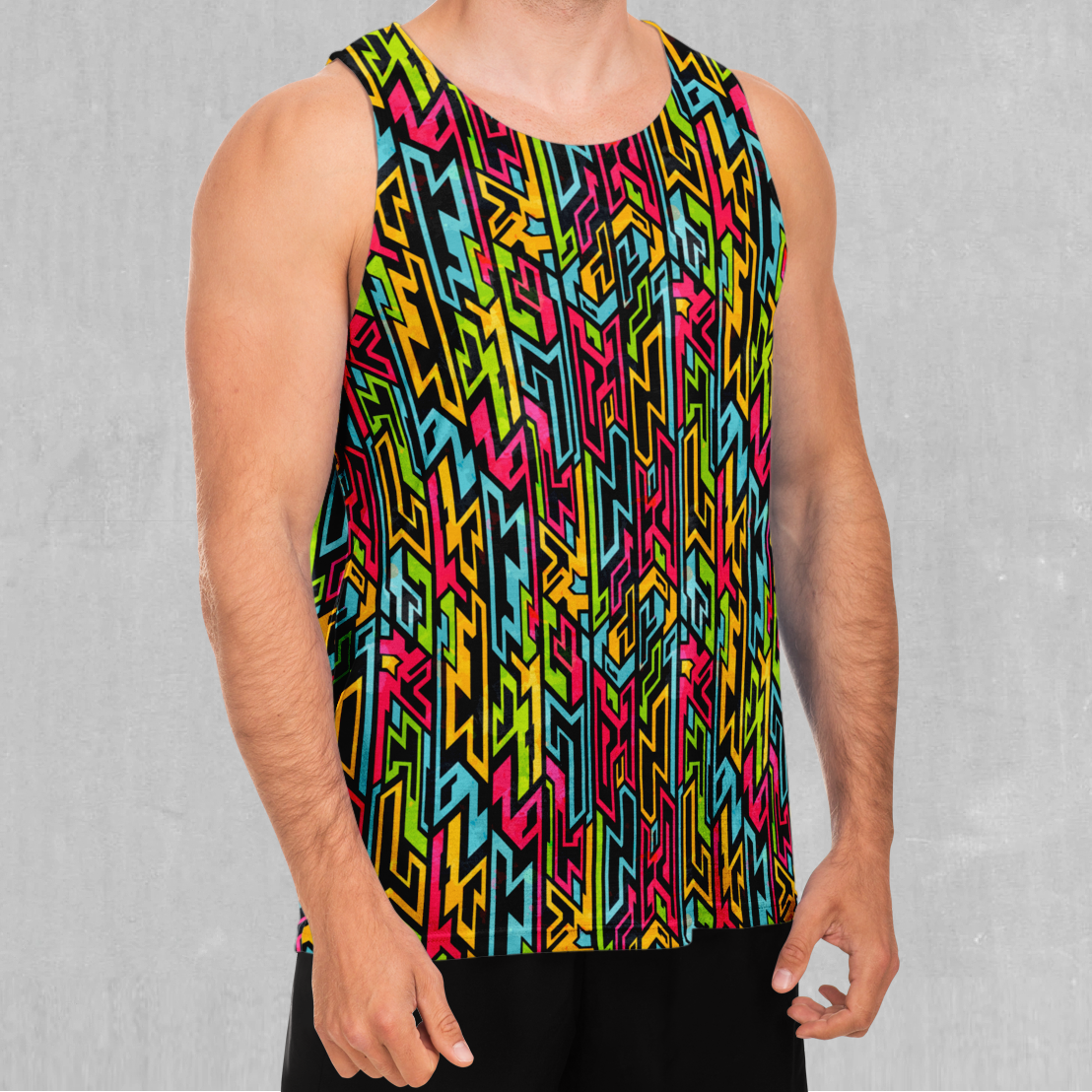 Street Jigsaw Men's Tank Top