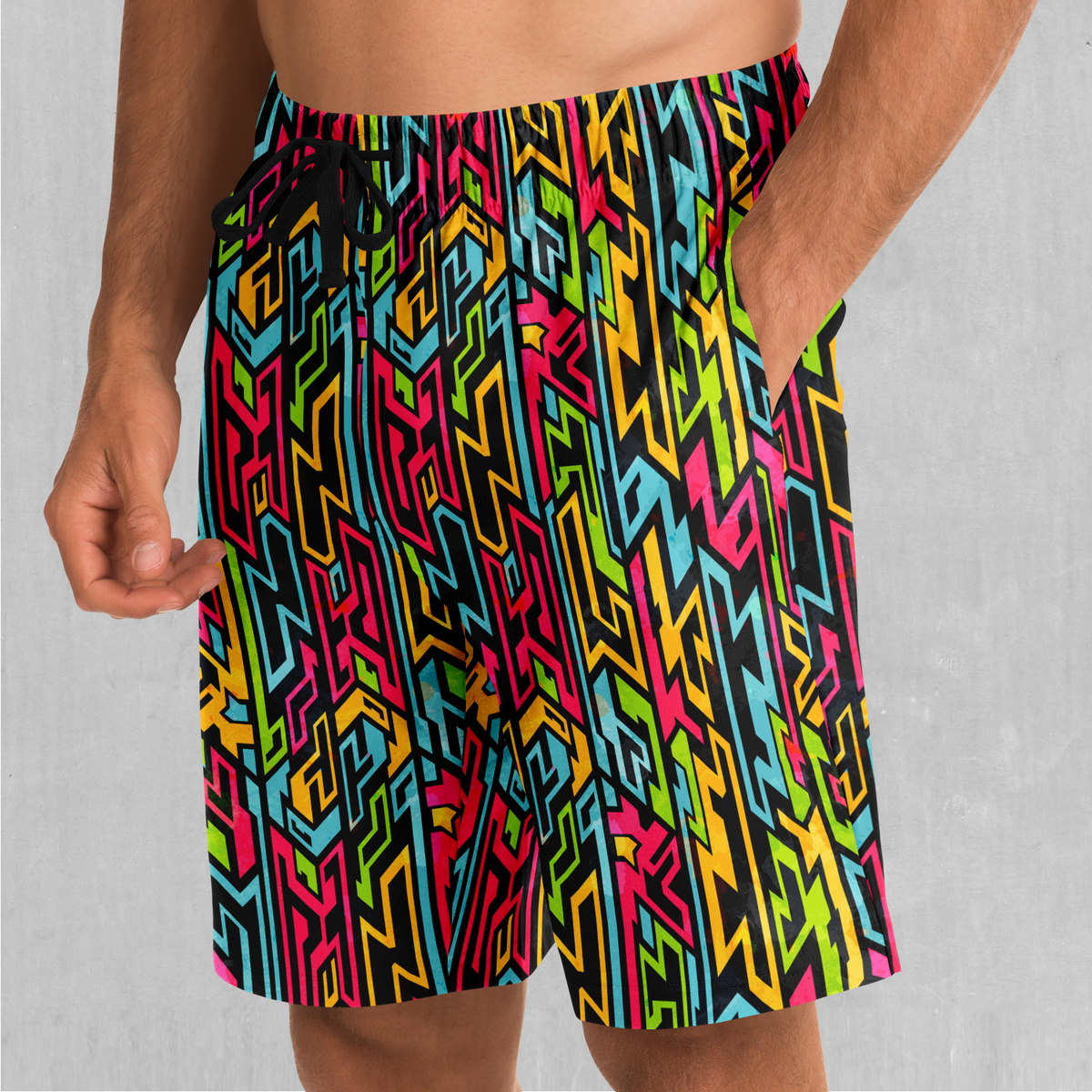 Street Jigsaw Shorts