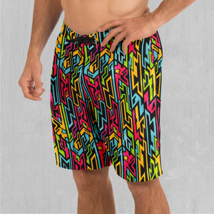 Street Jigsaw Board Shorts