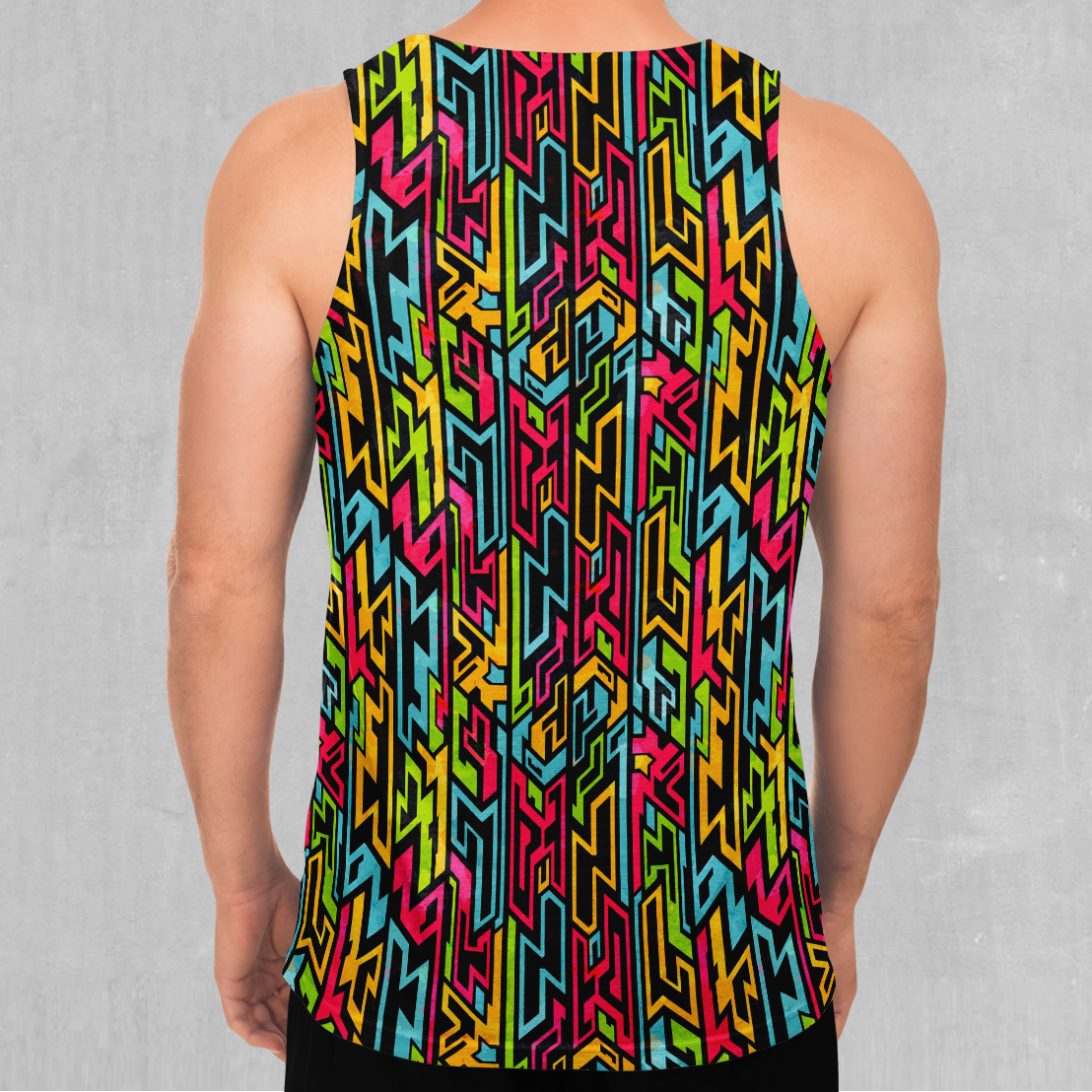 Street Jigsaw Men's Tank Top