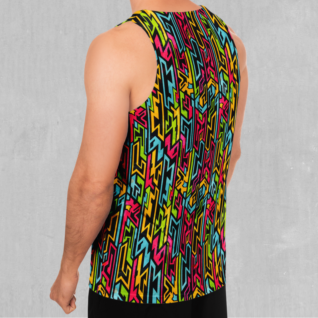 Street Jigsaw Men's Tank Top