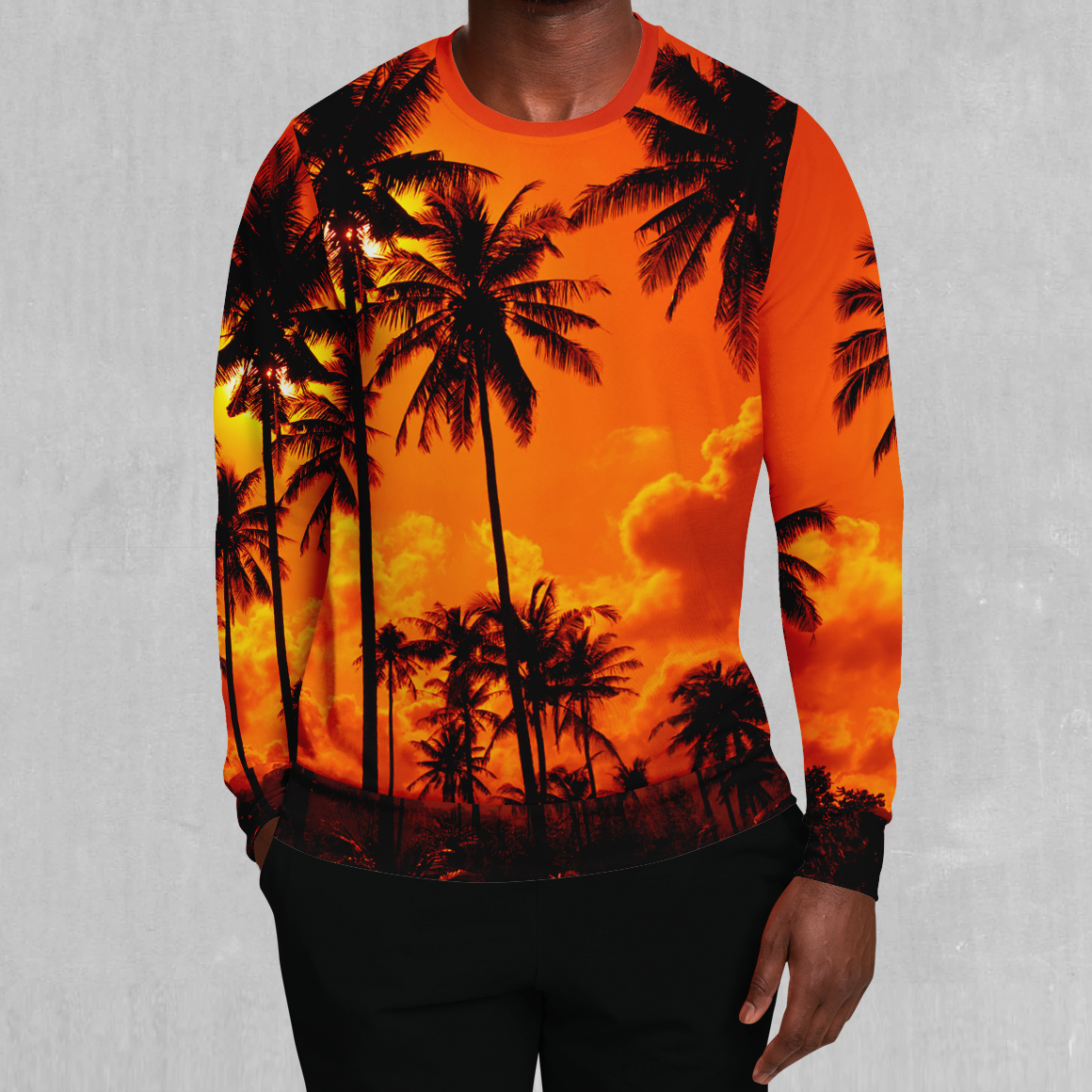 Lush Sunset Sweatshirt