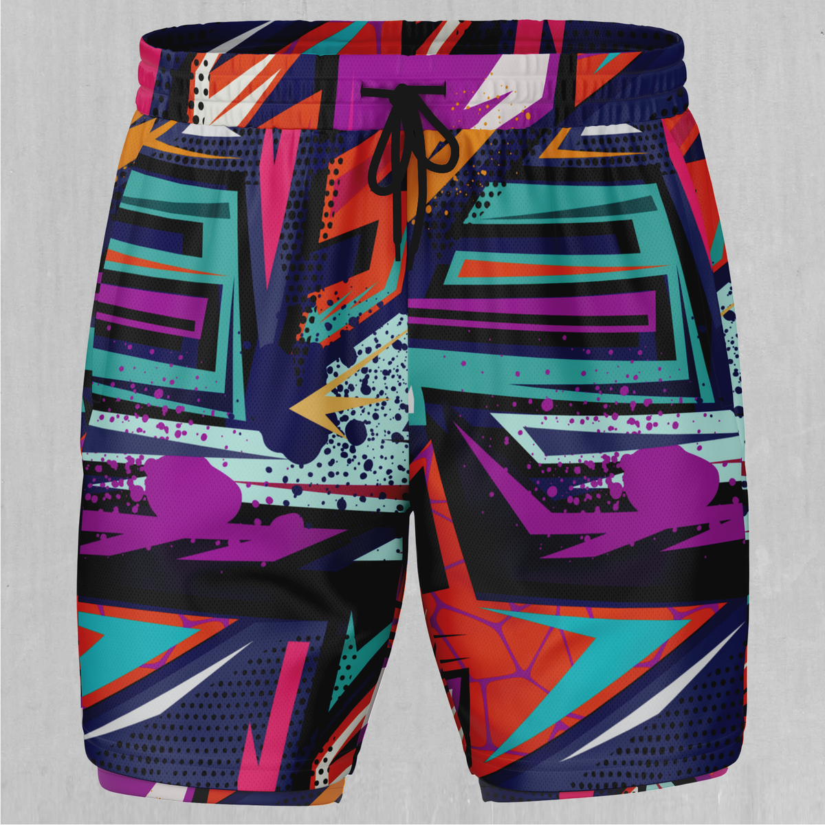 Tectonic Men's 2 in 1 Shorts