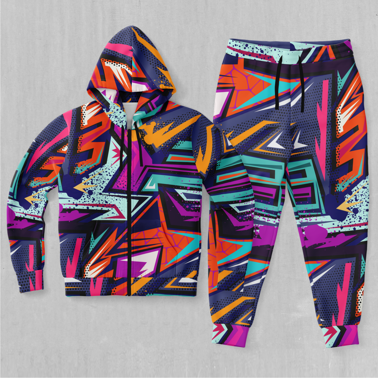 Nike top multicolor tracksuit
