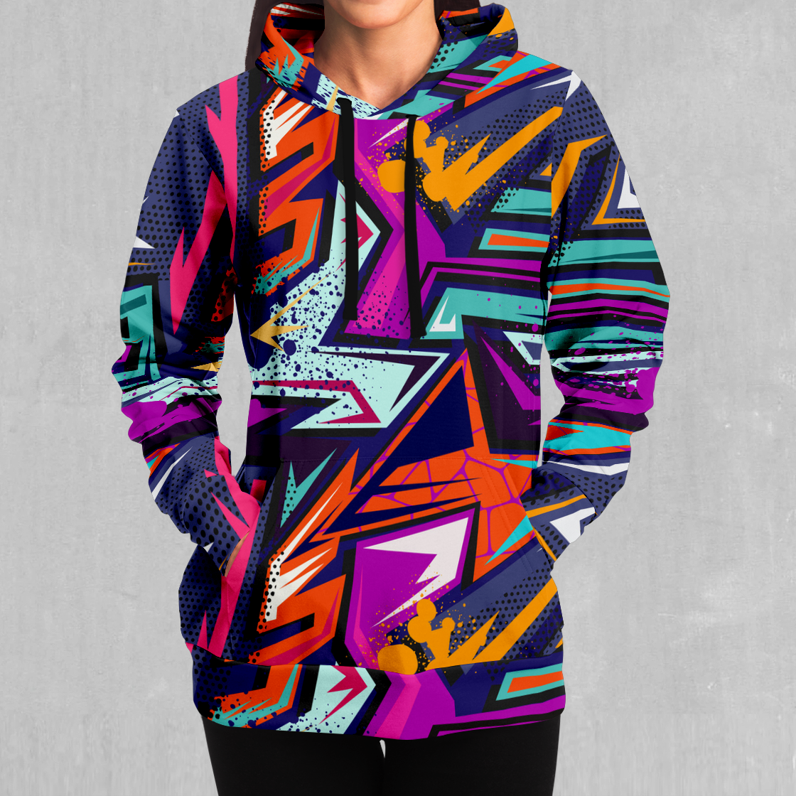 Tectonic Hoodie Festival Hoodie Rave Hoodie Colorful Hoodie