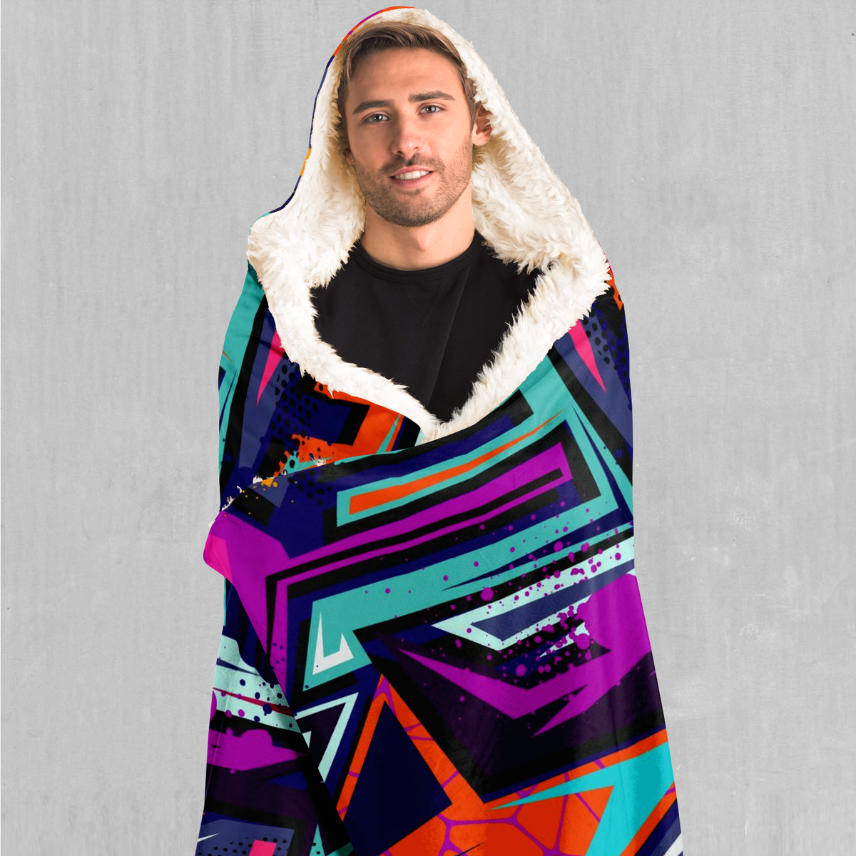 Tectonic Hooded Blanket - Azimuth Clothing