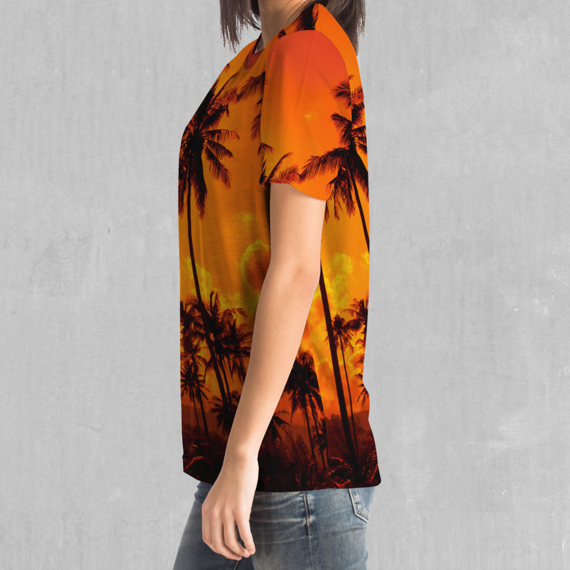 Lush Sunset Tee