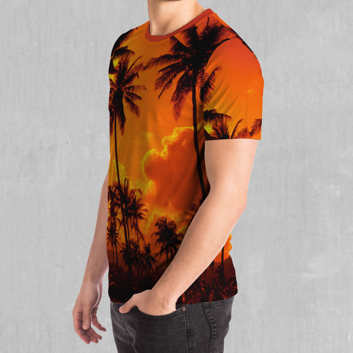 Lush Sunset Tee