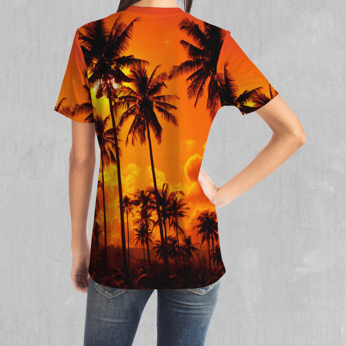 Lush Sunset Tee