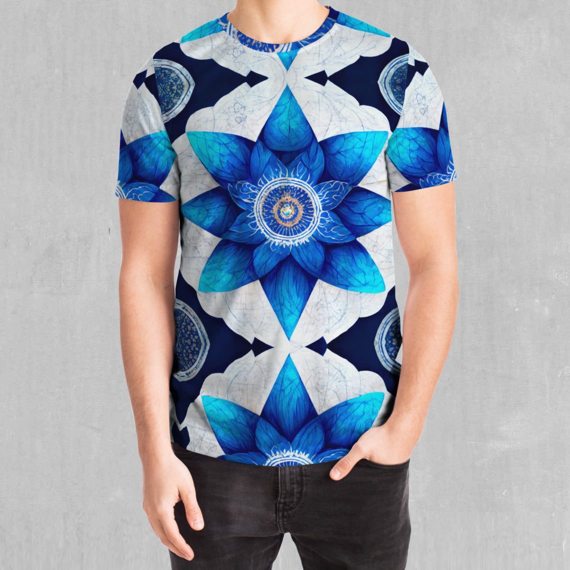 Delphinium Mandala Tee