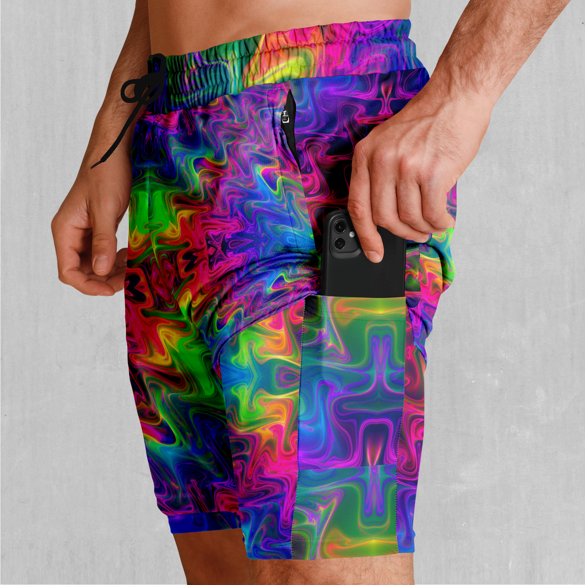 Tek Quantum Men's 2 in 1 Shorts