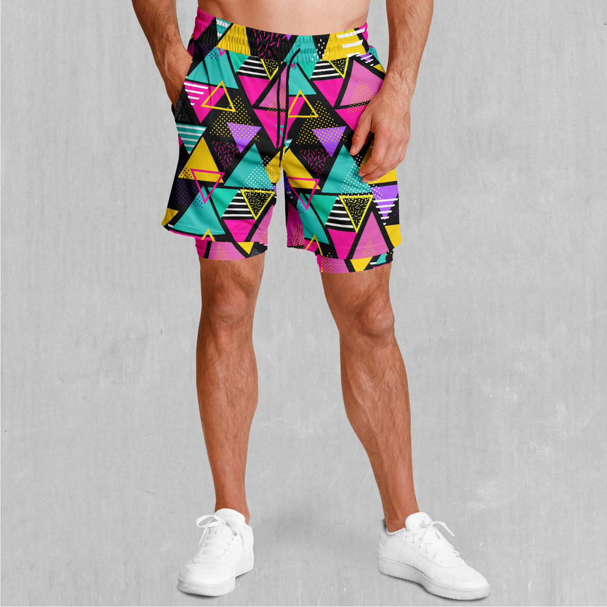 Triad Men's 2 in 1 Shorts