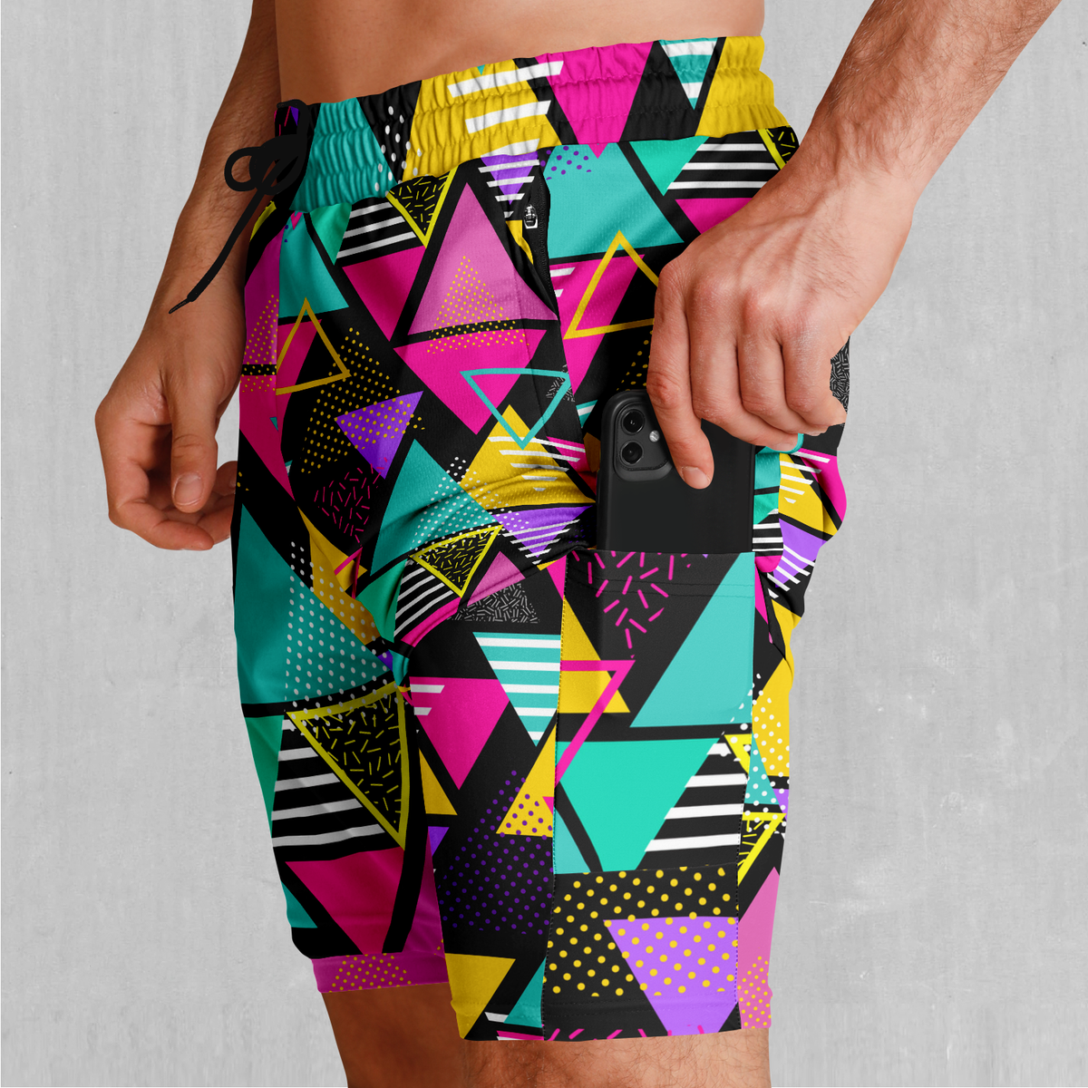 Triad Men's 2 in 1 Shorts