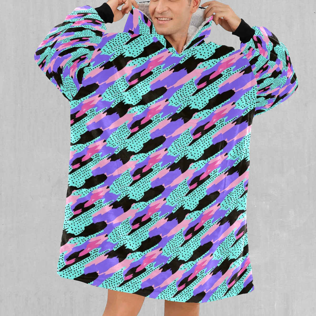 Vapor Camo Blanket Hoodie