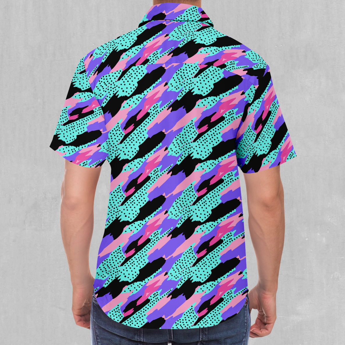 Vapor Camo Button Down Shirt