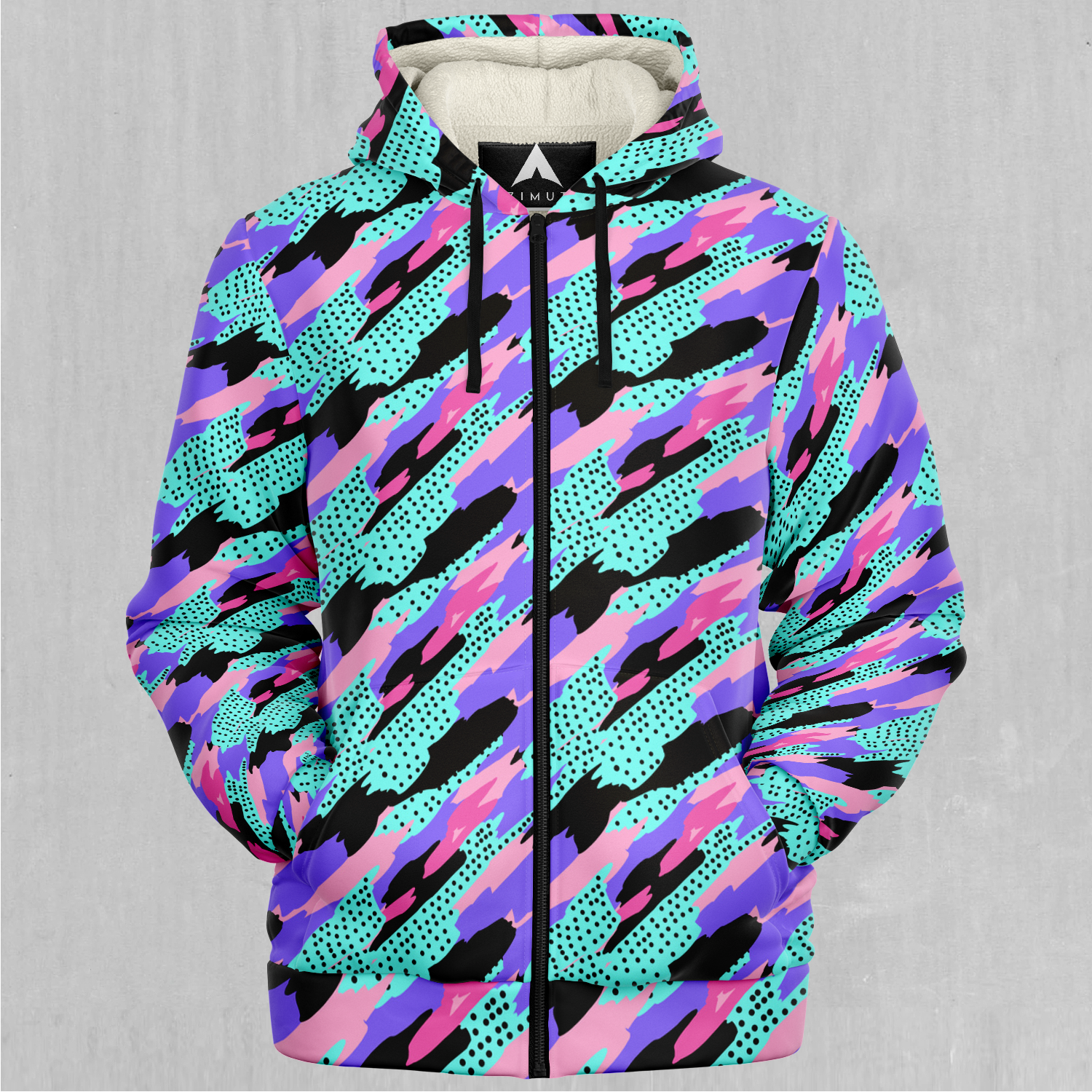 Vapor Camo Sherpa Hoodie