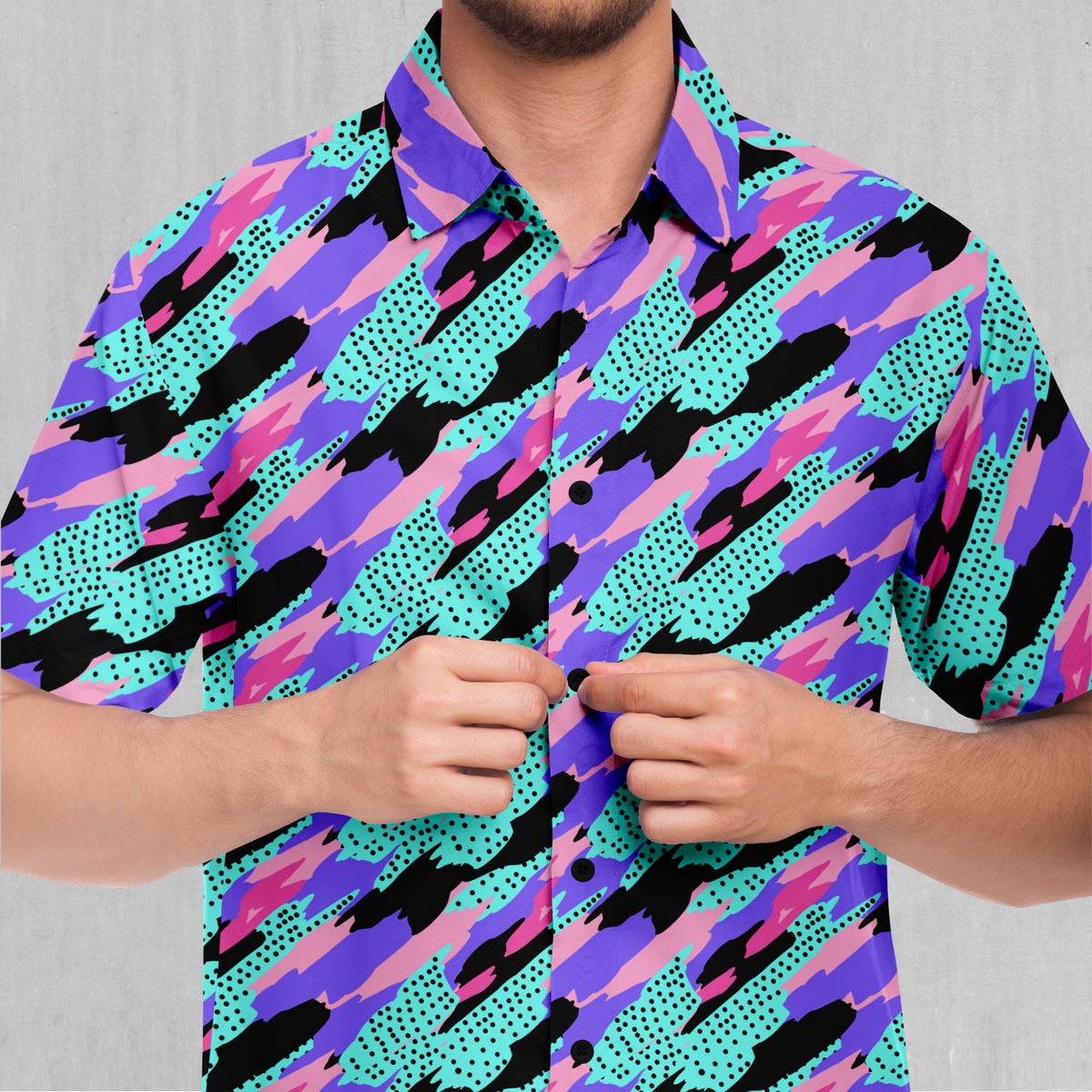 Vapor Camo Button Down Shirt