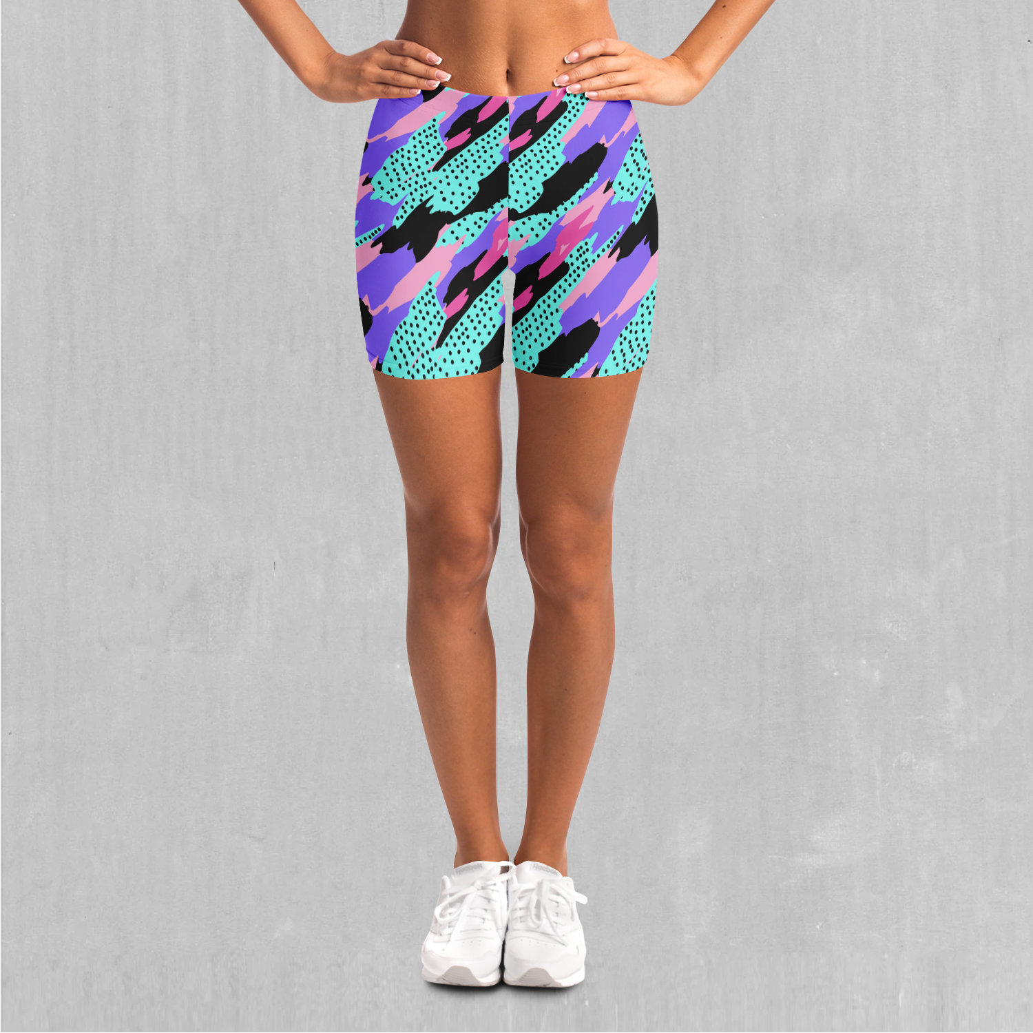 Vapor Camo Yoga Shorts