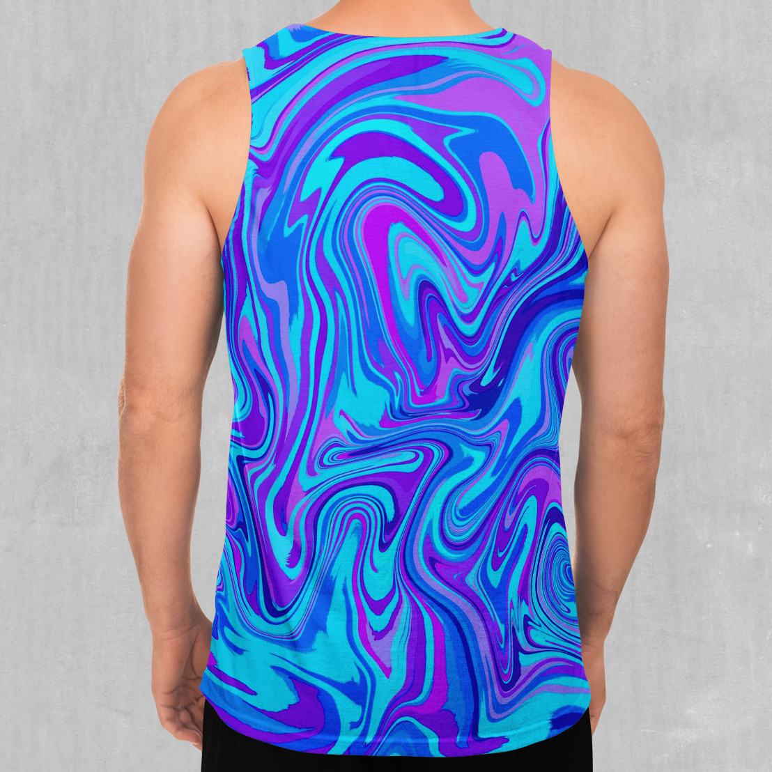 Vapor Drip Men's Tank Top - Azimuth Clothing